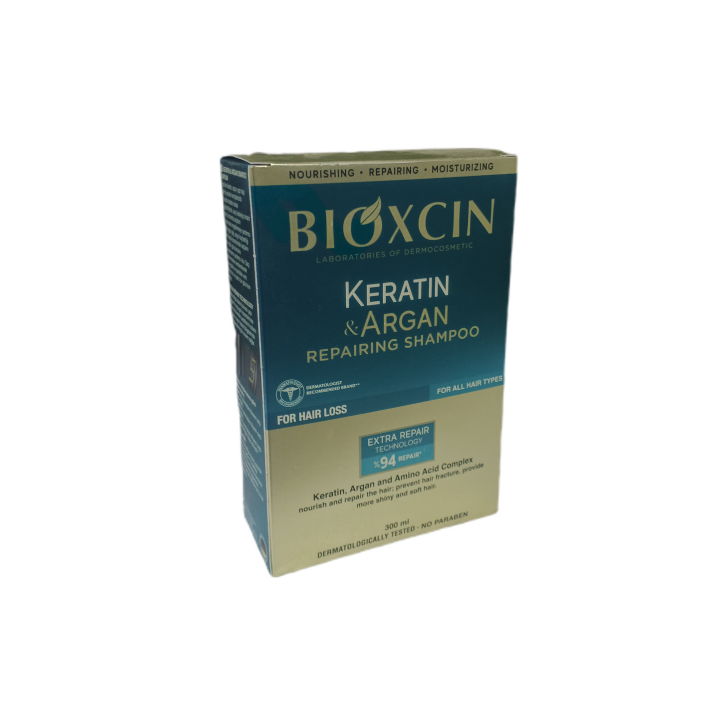 Bioxcin Keratin & Argan Repairing Shampoo 300ml