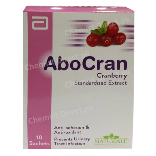 Abocran Cranberry Sachet Abbott Laboratories pakistan Ltd Cranberry juice extract