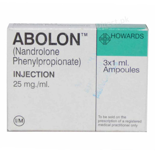 Abolon Injection 25mg 3Ampx1ml Lahore Chemical & Pharmaceutical Works (Pvt) Ltd Nandrolone Phenylpropionate