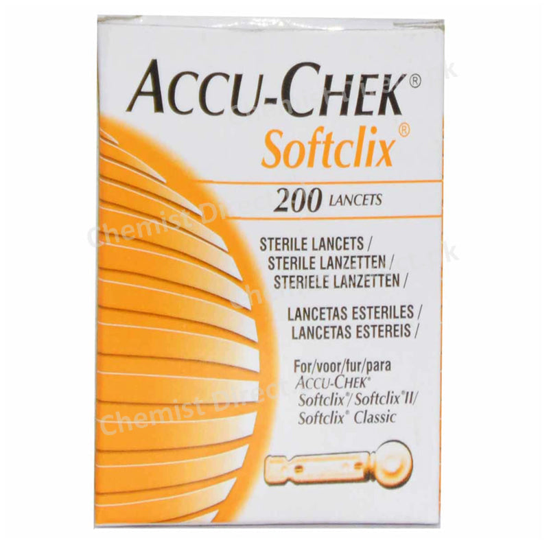 ACCU-CHEK Softclix Lancets 200's ROCHE DIAGNOSTIC PAKISTAN LTD