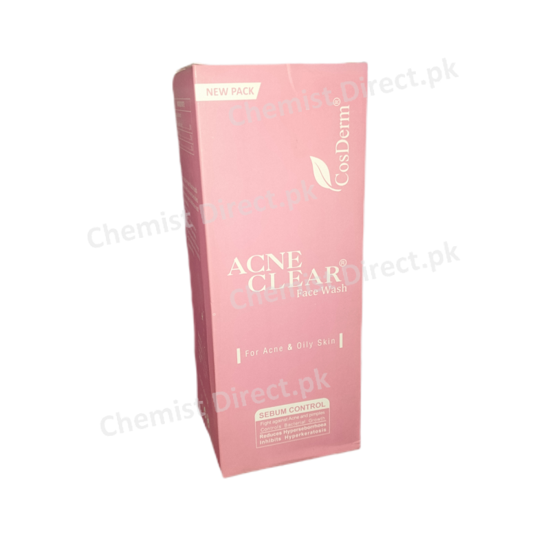 Acne Clear Face Wash 75ml Skin Care