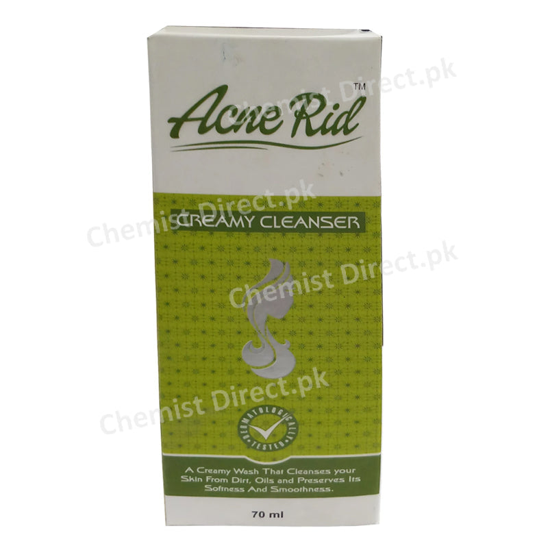 Acne Rid Creamy Cleanser 70Ml Medicine