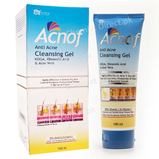 Acnof Anti Acne Cleansing Gel 100Ml Personal Care