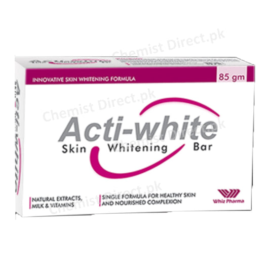 Acti-White Skin Whitening Bar 85Gm Care