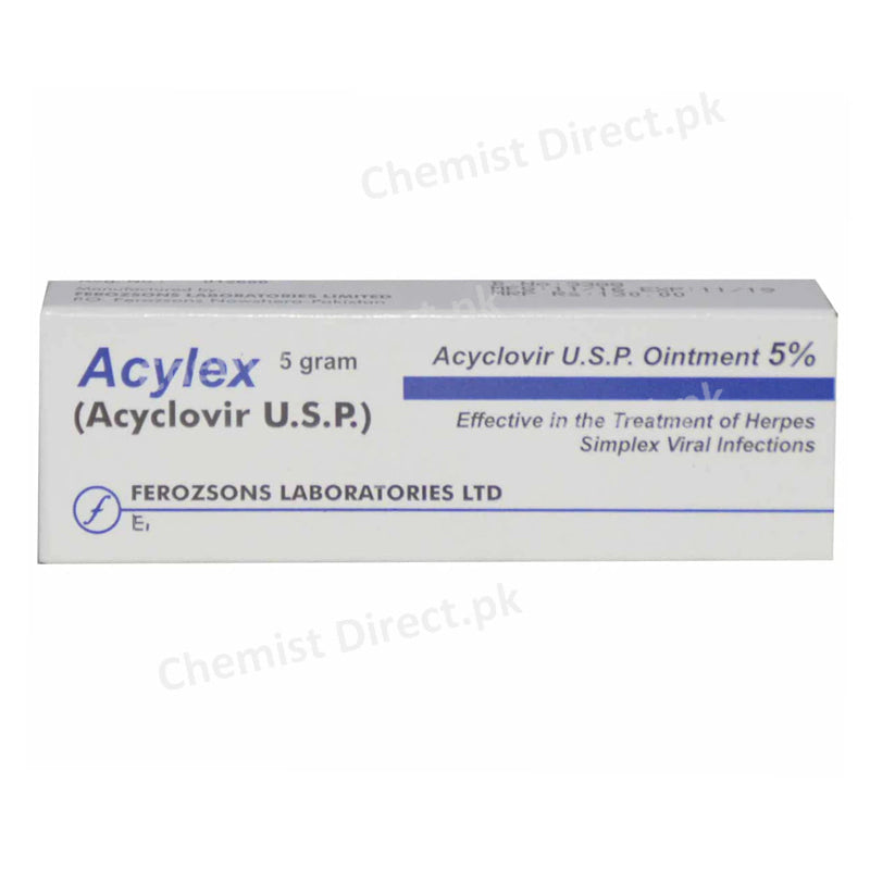 Acylex-GOintment FEROZSONS LABORATORIES LTD Acyclovir