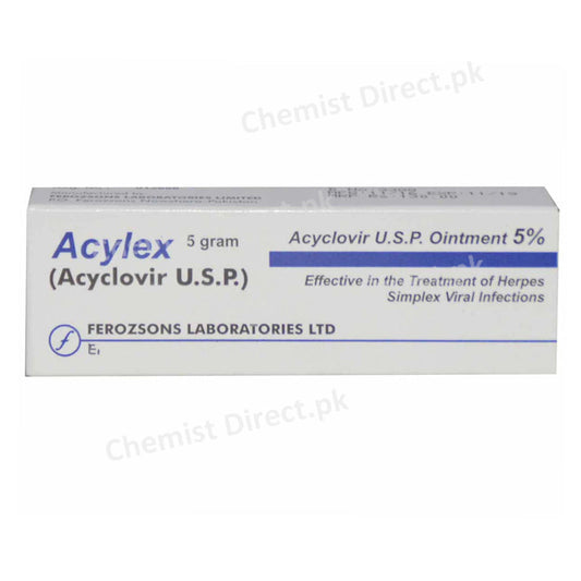 Acylex-GOintment FEROZSONS LABORATORIES LTD Acyclovir