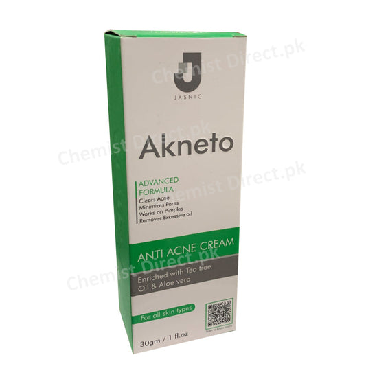 Akneto Anti Acne Cream 30Gm Skin Care