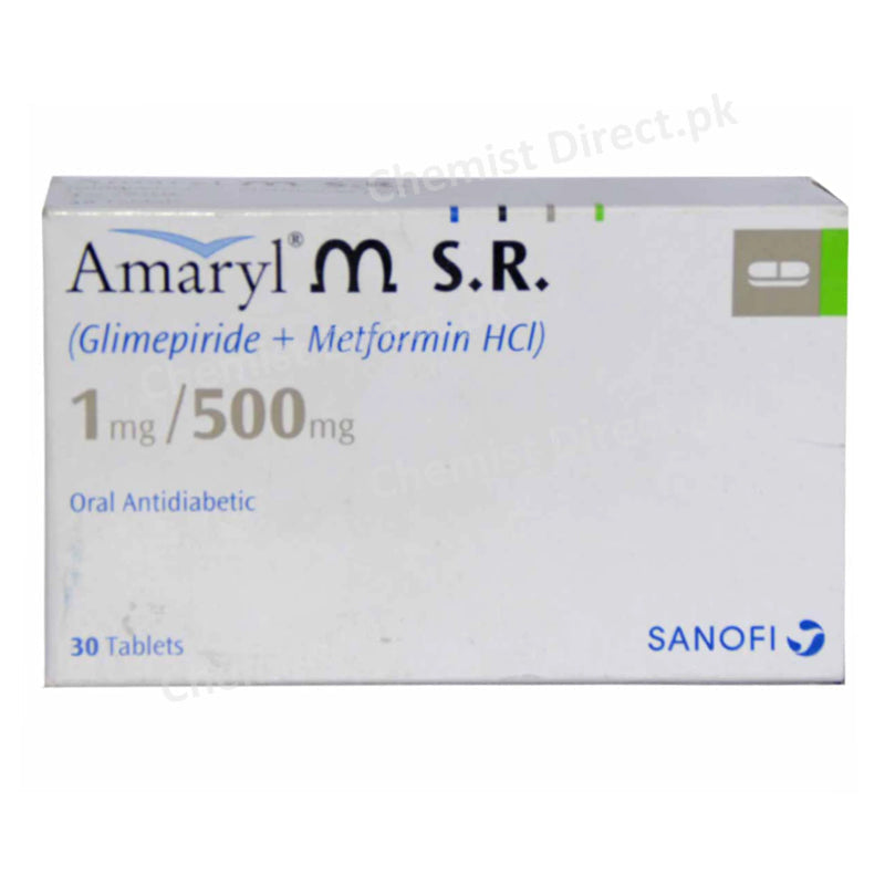Amaryl MSR 1mg 500mg Tab Tablet-SANOFIAVENTIS-Glimepiride-1mg Metformin 500mg.jpg