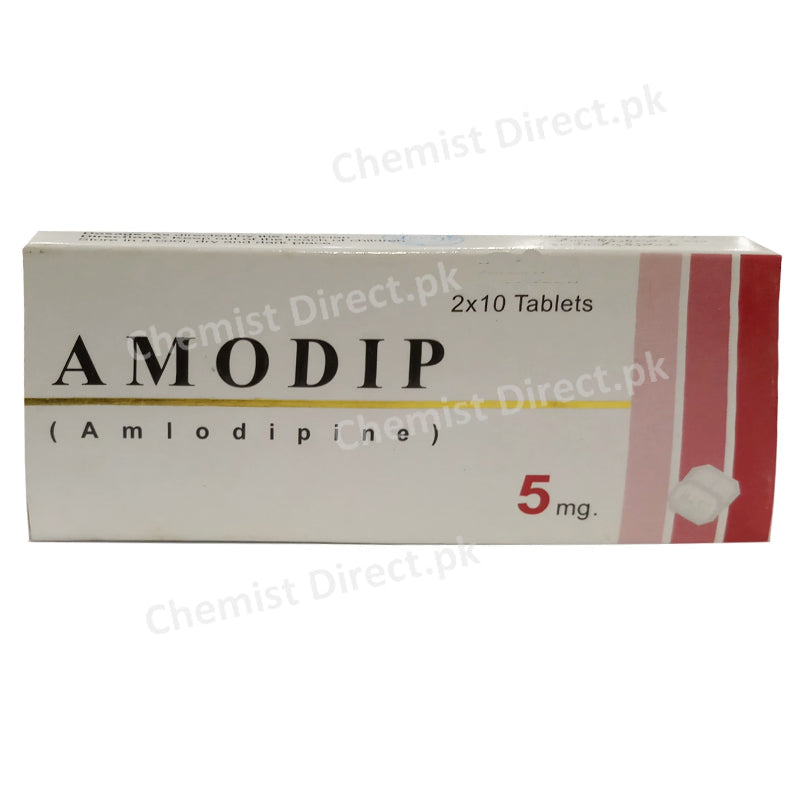 Amodip Tablets 5mg MASS PHARMA Amlodipine