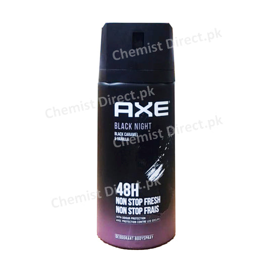 Axe Black Night Caramel & Vanilla 48H Non-Stop Fresh Deodorant Body Spray Spray