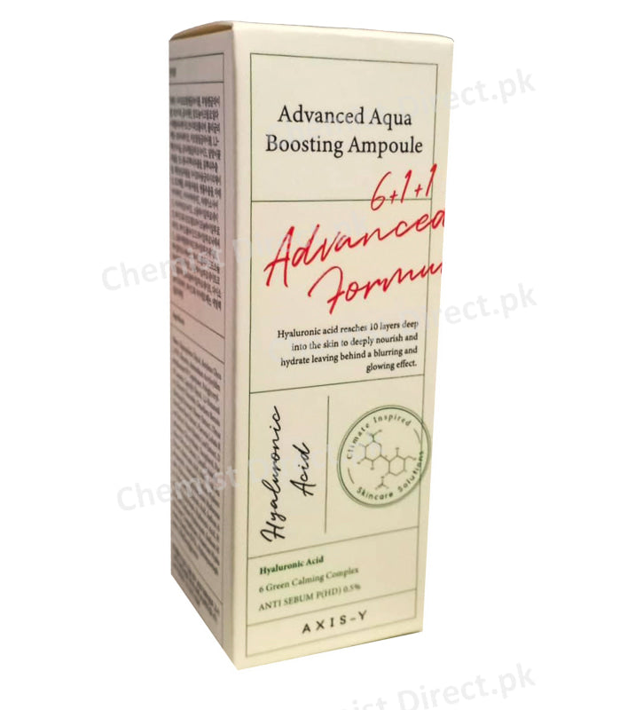 Axis Y – Advanced Aqua Boosting Ampoule Skin Care