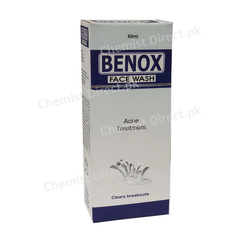 Benox Face Wash 60ml Acne Treatment
