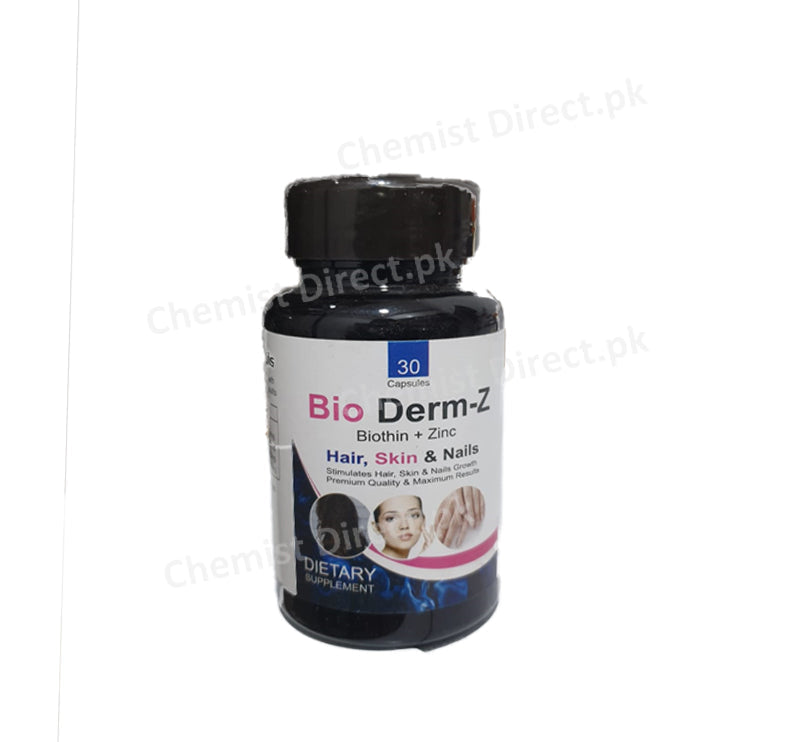 Bio Derm Z 30 Caps Medicine