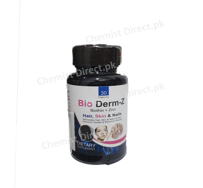 Bio Derm Z 30 Caps Medicine