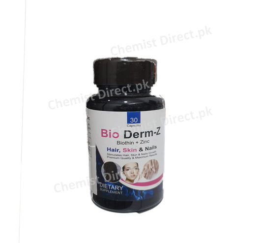 Bio Derm Z 30 Caps Medicine