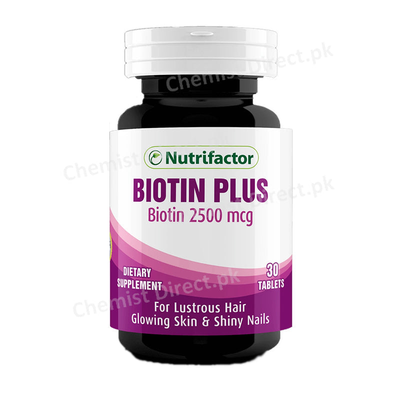 Biotin Plus Tablet Nutrifactor Pvt ltd Nutritional Supplement