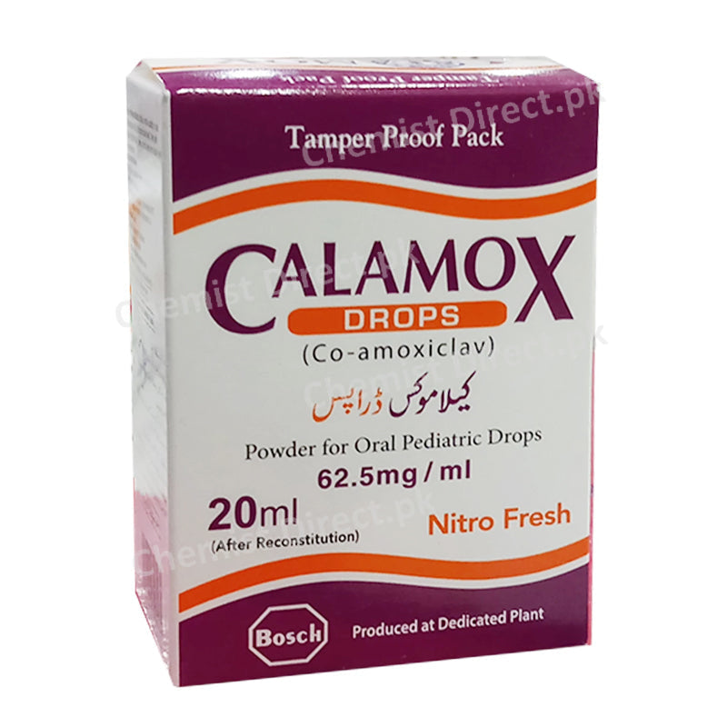 Calamox Drops10ml Drops BOSCHPHARMACEUTICALS_PVT_LTD Co-amoxiclav