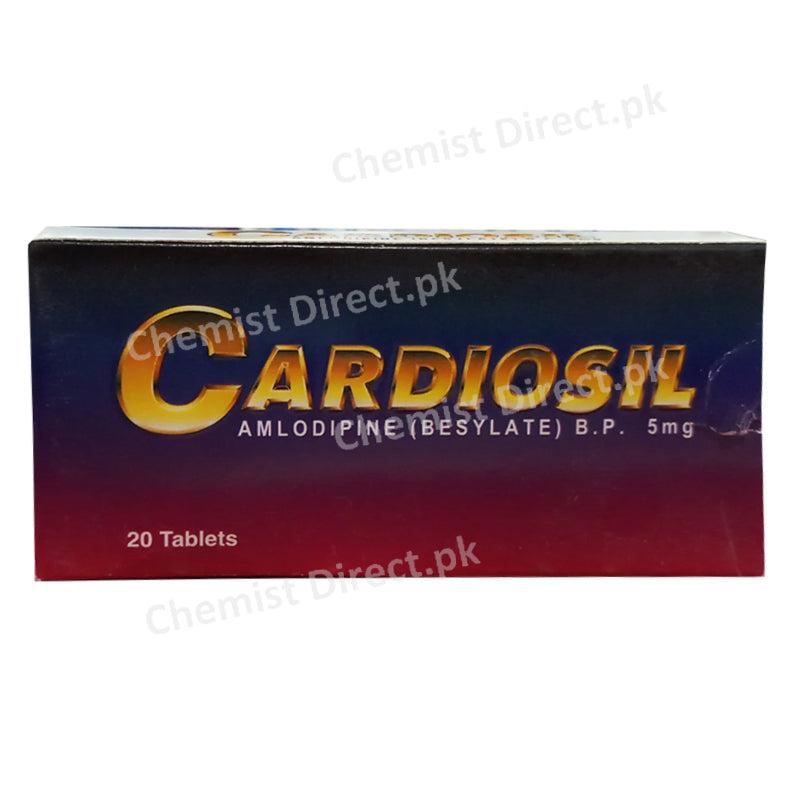 Cardiosil 5mg Tab Tablet HIMONTPHARMA PVT LTD Anti Hypertensive Amlodipine Besylate jpg