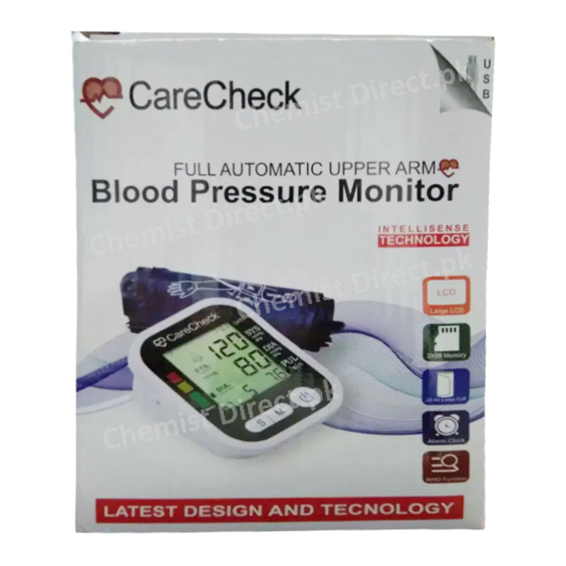 Care Check Full Automatic Upper Arm Blood Pressure Monitor