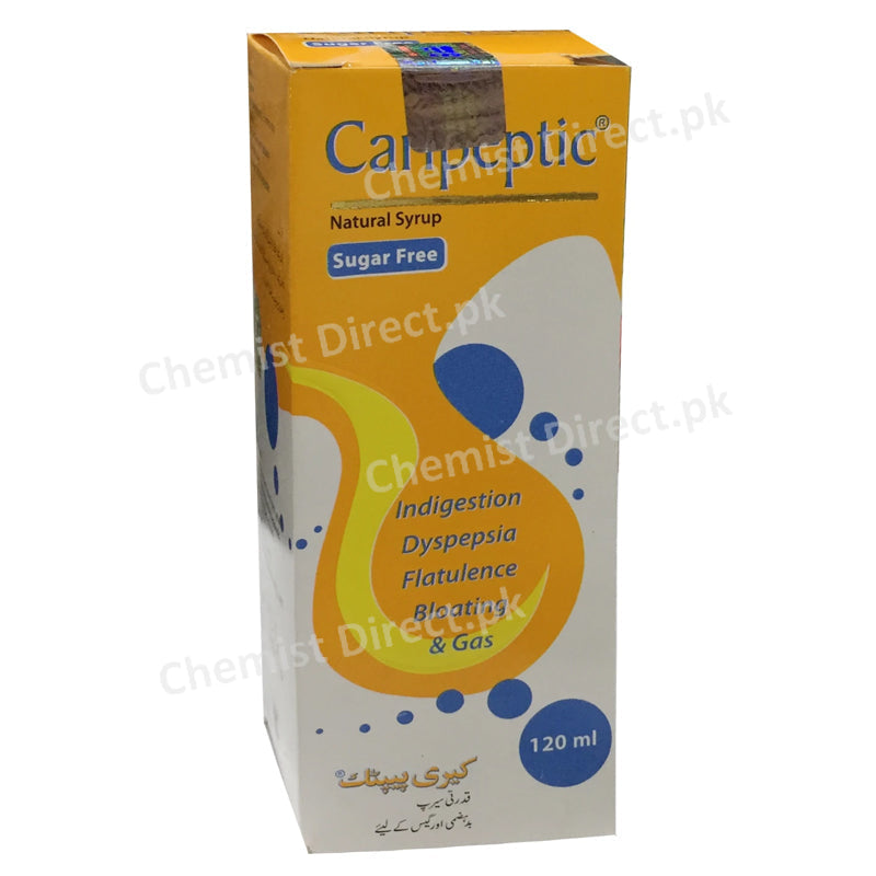 Caripeptic Syr 120ml Syrup Suspention Himont Pharma Pvt Ltd Anti Flatulent Each 10ml contains Zingiber officinale 200mg Menthapiperita 100mg Trachyspermumammi 100mg Foeniculumvulgare 100mg jpg
