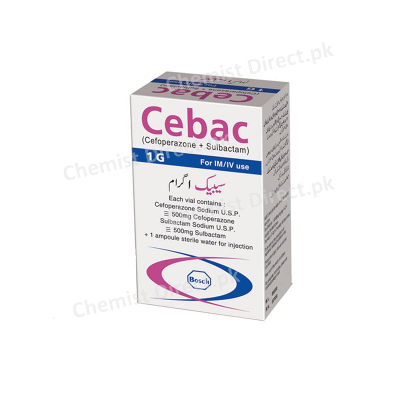 Cebac 1G Injection Medicine