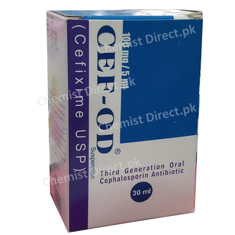 Cef OD 100mg 5ml 30ml Susp Suspention Syrup CCL Pharmaceuticals Cephalosporin Antibiotic Cefixime jpg