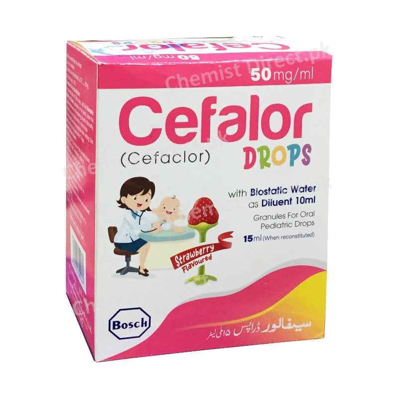 Ceflor Drops Cefaclor 50mg/ml 15ml Bosch Pharma