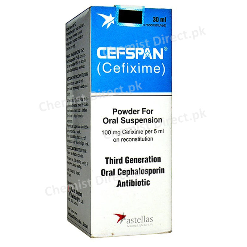 Cefspan 30ml Syp Syrup BARRET THODGSON PAKISTAN_PVT_LTD Cephalosporin Antibiotic Cefixime jpg