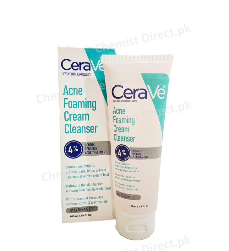 Cerave Acne Foaming Cream Cleanser cleanser