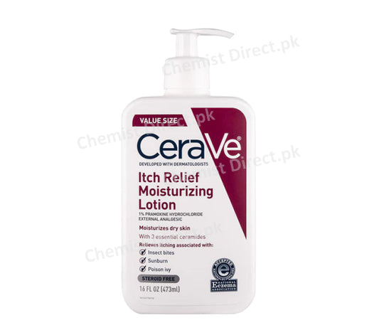Cerave Ltch Relief Moisturizing Lotion 237Ml Skin Care
