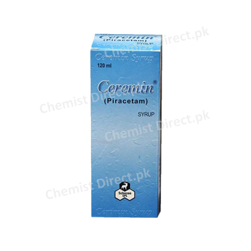 Ceremin Syrup 1g/5ml Schazoo Pharmaceuticals 120ml Nootropics Piracetam