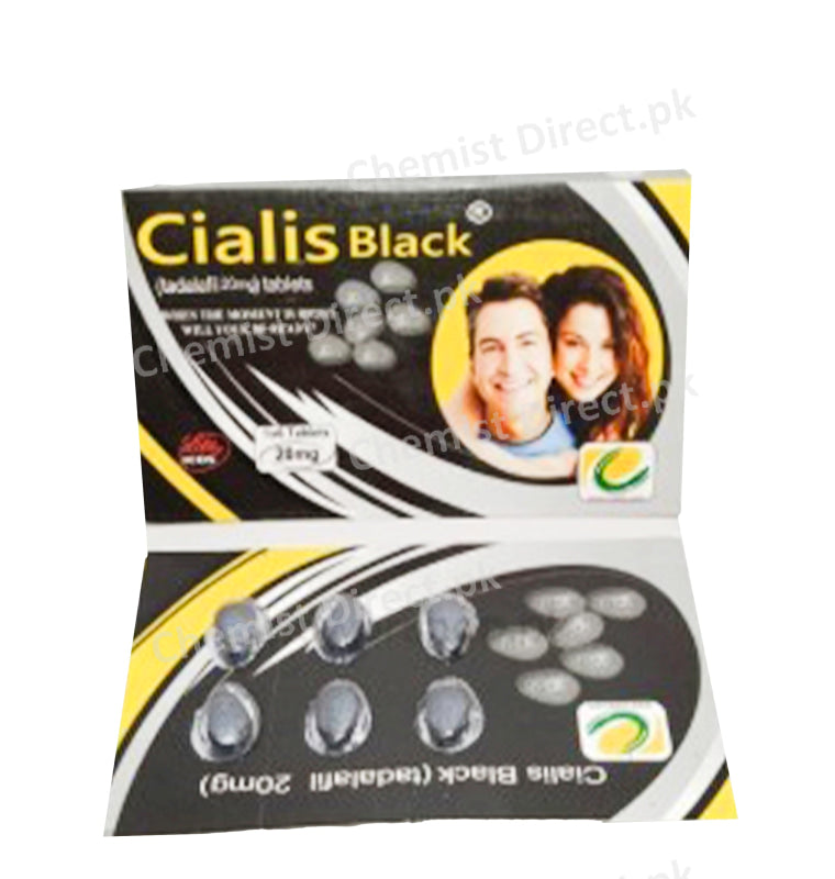 Cialis Black Tablets 20mg Medicine