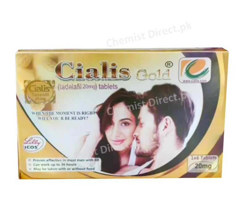 Cialis Gold Tablets 20mg Medicine