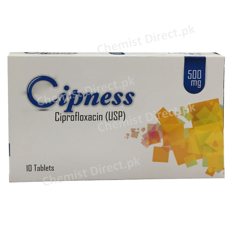 Cipness 500mg Tab Tablet Horizon Pharmaceuticals_PVT_LTD Quinolones Anti Bacterial Ciprofloxacin
