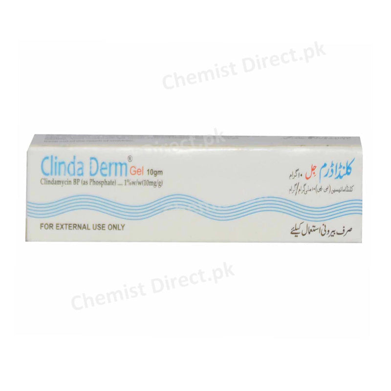 Clinda Derm Gel 10gm Clindamycin Phosphate 1mg Valor Pharmaceuticals