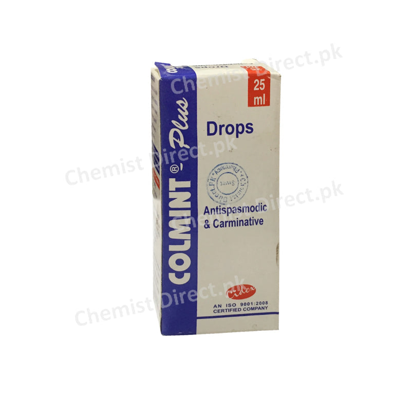 Colmint Plus 25ml Drop Liquid Antispasmodic Cidex Pharma