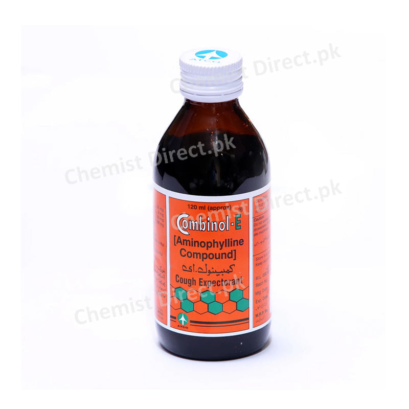 Combinol-E syrup 20ml Atco Laboratories Expectorants Aminophylline Compound