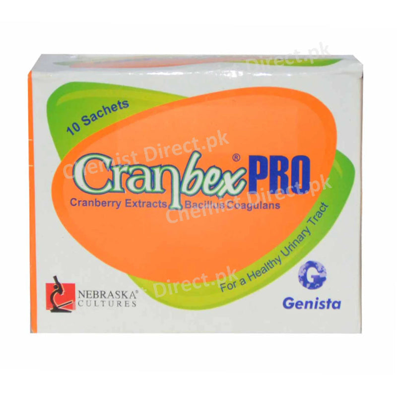 CranBex Pro Sachet Powder Genista Healthcare Herbal Preparation Cranberry juice extract