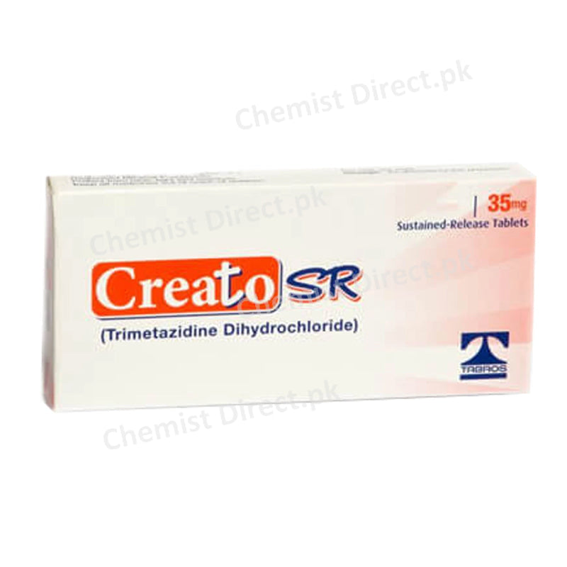Creato SR 35mg Tablet Tabros Pharma Cardiac Therapy Trimetazidine