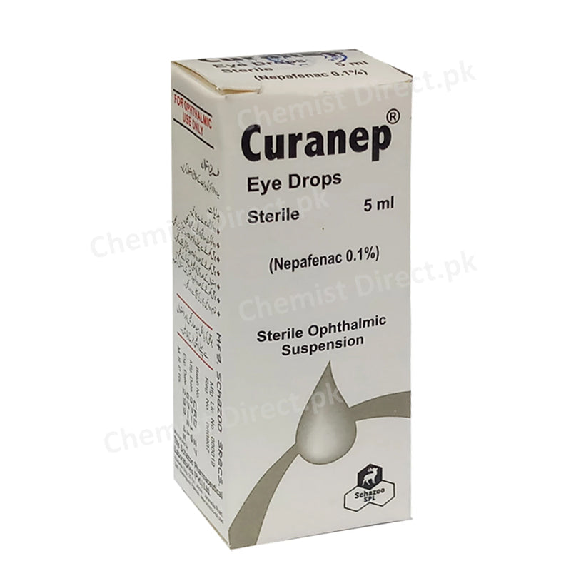 Curanep Eye Drop 5ml Schazoo Pharmaceuticals Nepafenac0.1%