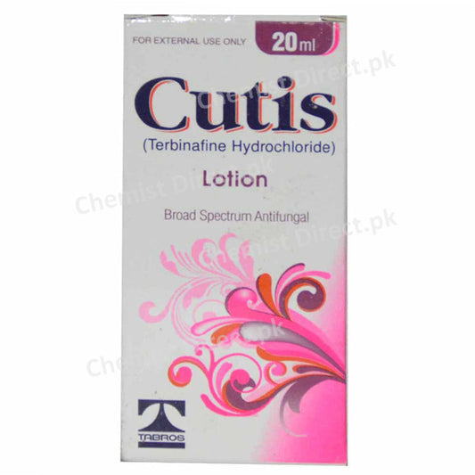 Cutis Lotion 20ml Tabros Pharma Anti Fungal Terbinafine