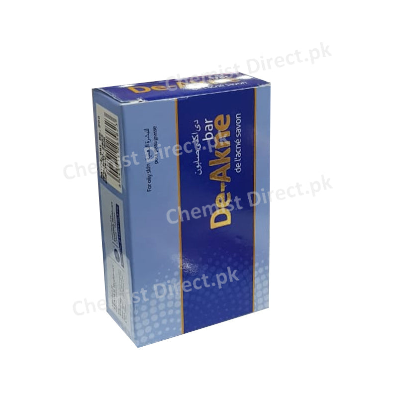 De-Akne Bar 75Gm Skin Care