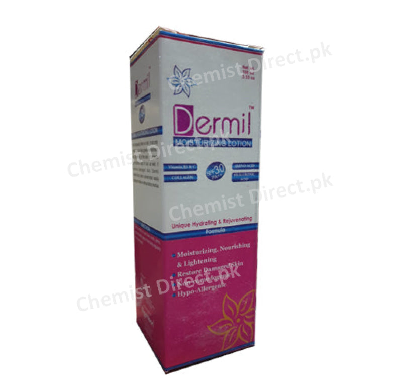 Dermil Moisturizing Lotion 100Ml Lotion