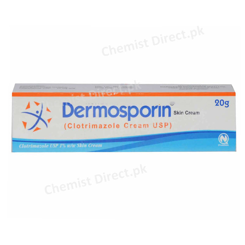 Dermosporin Cream 20G Nabiqasim Industries  Pvt  Ltd Anti Fungal Clotrimazole