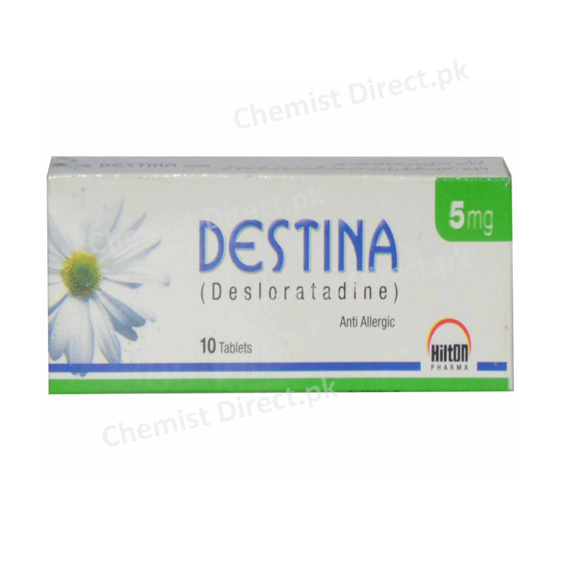 Destina 5mg Tablet Hilton Pharma Anti-Histamine Desloratadine
