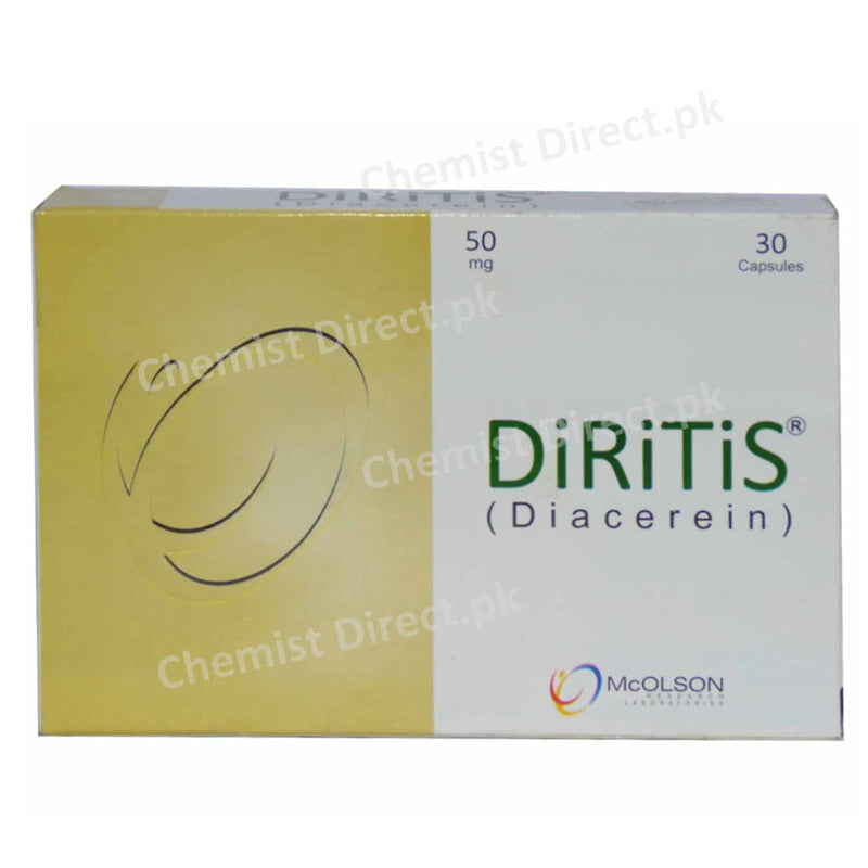 Diritis 50mg Cap Capsule Mcolson Pharma Diacerin