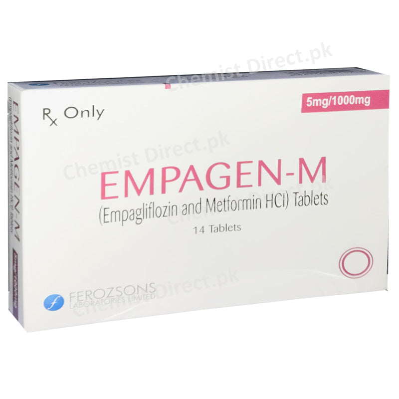 Empagen-M 5Mg/1000Mg Tablet Medicine