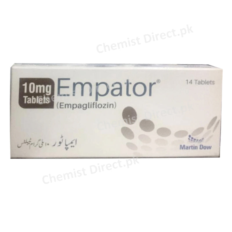 Empator 10mg Tablet Empagliflozin Martin Dow Laboratories