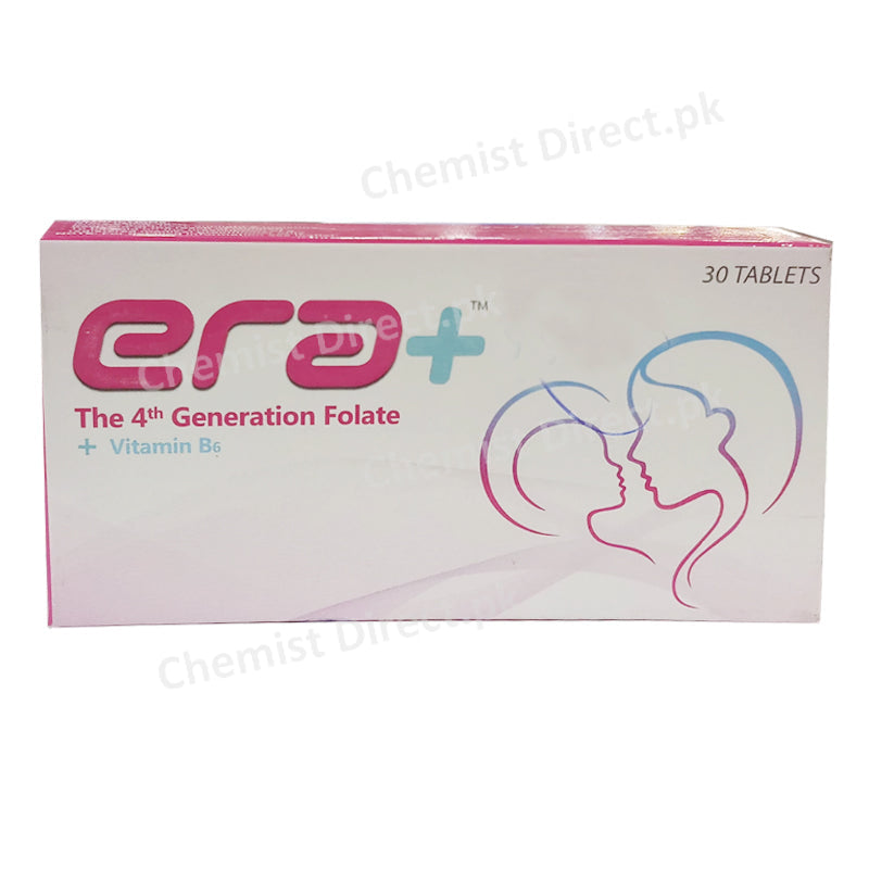 Era Plus Vitamin-B6 The 4th Generation Folate Tablet