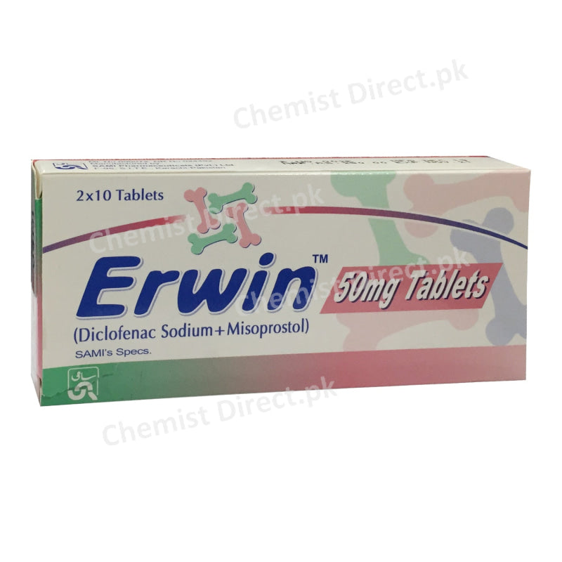 Erwin 50Mg Tablet Medicine